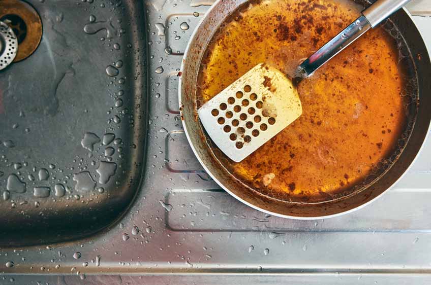 Why Grease and Oil Do Not Belong to Drains