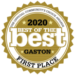 Best of the Best 2020 First Place - Gaston Community Choice Awards